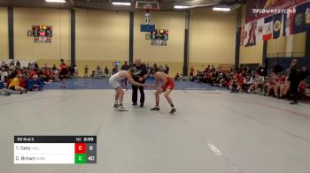 138 lbs Prelims - Trenten Doty, North Scott vs Cody Brown, Don Bosco