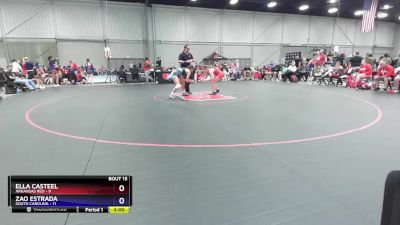 125 lbs Placement Matches (8 Team) - Ella Casteel, Arkansas Red vs Zao Estrada, South Carolina