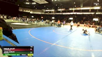 106 lbs Cons. Round 3 - Miguel Bajet, Glacier Peak vs Jesse Corum, Tonasket