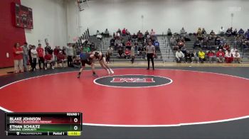 165 lbs Round 1 - Blake Johnson, Eddyville-Blakesburg-Fremont vs Ethan Schultz, Cardinal Community