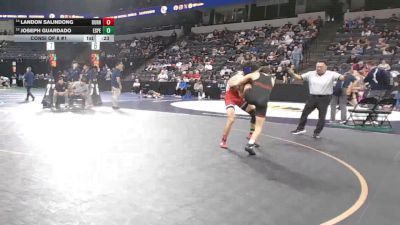 132 lbs Consi Of 8 #1 - Landon Salindong, Durham (NS) vs Joseph Guardado, Esperanza (SS)
