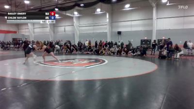 131 lbs Cons. Round 2 - Bailey Emery, West Liberty vs Chloe Taylor, Avila