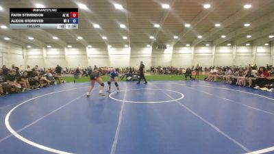 190 lbs Faith Stevenson, Arizona Black vs Alexis Storsved, North Dakota Gold