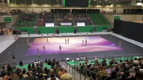 White & Gold Winterguard from Ge… Atlanta GA at 2025 WGI Guard Southeast Power Regional