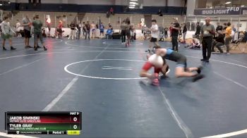 135 lbs Cons. Round 6 - Tyler Gray, Wellington Wrestling Club vs Jakob Siwinski, Victory Elite Wrestling