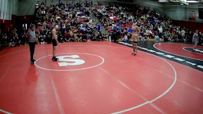 133 lbs Champ. Round 2 - Rees Williams, Albert Gallatin Hs vs Josiah Fogarty, Indian Land