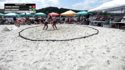 160 lbs Round 1 - Amitria McNack, Missouri vs Daijah Preston, Kansas