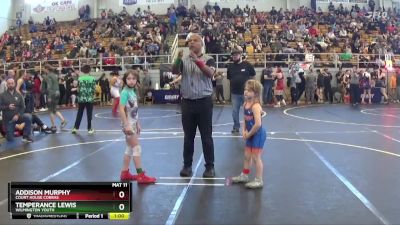 172 lbs Round 3 - Eliana Rush, Bowling Green vs Peyton Groves, Wilmington Youth