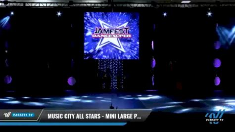 Music City All Stars - Mini Large Pom [2021 Mini - Pom - Large Day 2] 2021 JAMfest: Dance Super Nationals