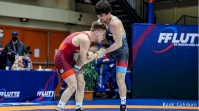 65 kg: Vladimer Khinchegashvili, Georgia vs Théo Mazoyer-veautier, France