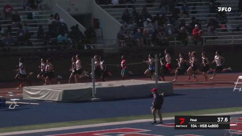 High School Boys' 4x800m Relay, Finals 4