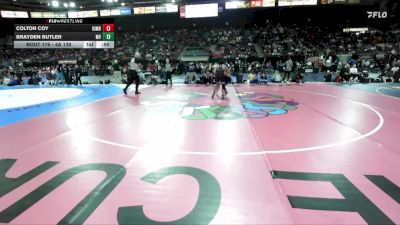 4A 138 lbs Cons. Round 1 - Colton Coy, Kimberly vs Brayden Butler, Marsh Valley