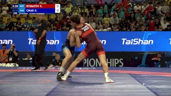 55 kg Final 3-5 - Kuttubek Rysmatov, Kyrgyzstan vs Halil Cinar, Turkey