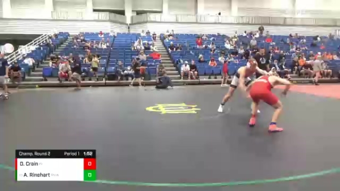 155 lbs Champ. Round 2 - Anthony Rinehart, Region Wrestling Academy vs ...
