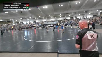 Girls 100 lbs Champ. Round 1 - Easton Dadiomoff, Cleveland High School Girls vs Shyla Mayer-Conley, Seymour High School Girls