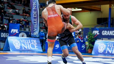 97 kg: Sharif Sharifov, Azerbaijan vs Givi Matcharashvili, Georgia