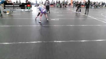 129/136 Round 2 - Mackenzie Shaver, NC Wrestling Factory vs Mackenzie Campbell, Project Destiny Wrestling Club