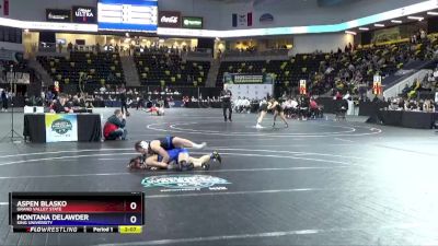 124 lbs Cons. Semi - Montana Delawder, King University vs Aspen Blasko, Grand Valley State