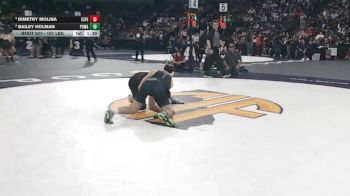 157 lbs Semifinal - Dimetry Molina, Esperanza (SS) vs Bailey Holman, Poway (SD)