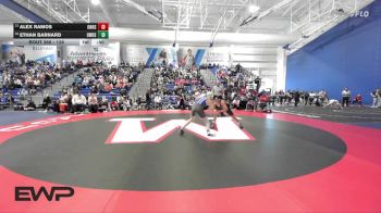 126 lbs 5th Place Match - Ethan Barnard, Olathe West vs Alex Ramos, Olathe North