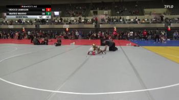 45 lbs Semifinal - Rocco Jamison, DC Elite vs Mateo Masso, Summit Wrestling Academy