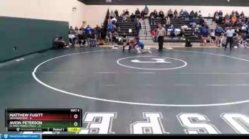 152 lbs 2nd Wrestleback (16 Team) - Avion Peterson, El Paso Pebble Hills vs Matthew Fugitt, Weatherford