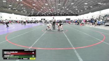 130 lbs Champ. Round 1 - Becca Marlow, Fort Osage vs Alexis Ott, Shawnee Mission West HS