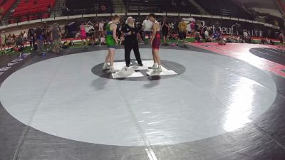 165 lbs Semis - Liam Bellinger, Alaska vs Cooper Hardy, Montana
