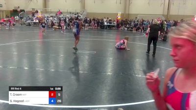 105 lbs Rr Rnd 4 - Jillian Pitts, Not Plain Jane's - Purple vs Bentley Burke, Lady Repears