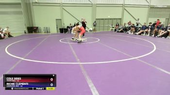 132 lbs Placement Matches (16 Team) - Cole Sides, Texas Red vs Richie Clementi, Louisiana Red