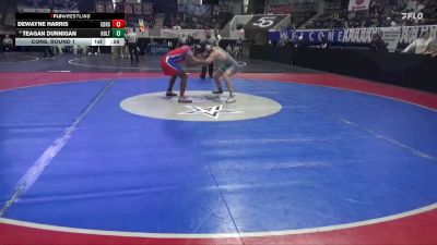 5A 165 lbs Cons. Round 1 - Teagan Dunnigan, Holtville vs Dewayne Harris, Carver Birmingham