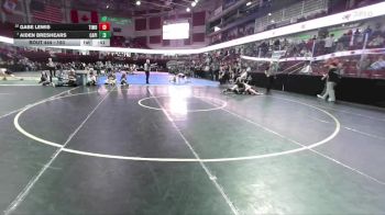 150 lbs Cons. Round 4 - Aiden Breshears, Capital vs Gabe Lewis, Timberline