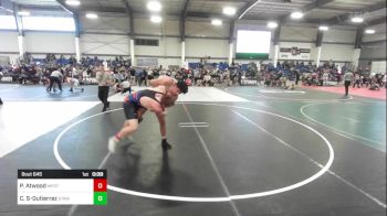 215 lbs Consi Of 4 - Preston Atwood, Westwood vs Christian Serrano-Gutierrez, Stampede WC