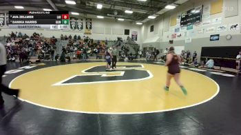 190 lbs Quarterfinal - Danika Harris, Glenrock vs Ava Zellmer, Laramie