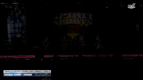 Rocket Cheer - Jokers [2025 L3 Youth - Flex - D2 - Small Day 1] 2025 Spirit Sports Worcester Nationals