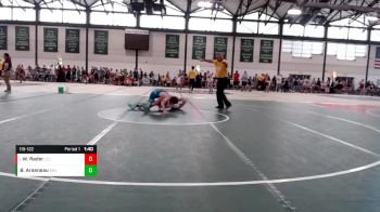 119-122 lbs Quarterfinal - William Rader, Terre Haute South vs Blake Arseneau, Brawlers