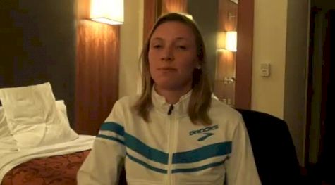 Katie Follett learning from 2011 before Millrose