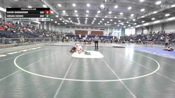 141 lbs Champ. Round 2 - Kenan Djokic, Hunter vs David Ensminger, Cortland