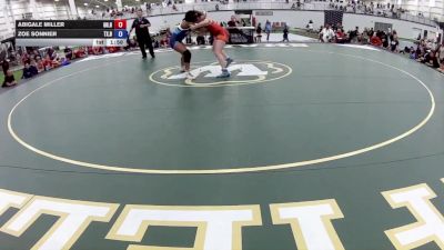 145 lbs Abigale Miller, Ohio Blue vs Zoe Sonnier, Texas Blue
