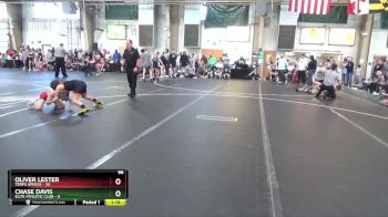 96 lbs Round 1 (4 Team) - Oliver Lester, Terps Xpress vs Chase Davis, Elite Athletic Club