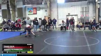 68 lbs Round 1 (6 Team) - Thiago Silva, PA Alliance Blue vs Andrew Mlymarkczyk, Team 922