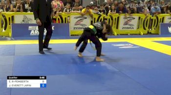 EMMANUEL ROMEO S RYLAND-PEMBERTH vs JACKSON EVERETT LAPIN 2022 Pan Kids Jiu-Jitsu IBJJF Championship