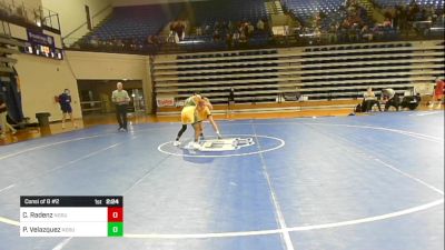 149 lbs Consi Of 8 #2 - Clay Radenz, North Dakota State vs Pedro Velazquez, North Dakota State