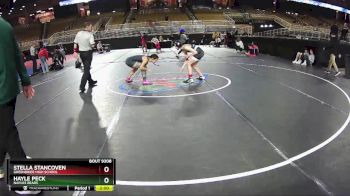 105 lbs Cons. Round 3 - Hayle Peck, Naples Bears vs Stella Stancoven, Greenbrier High School