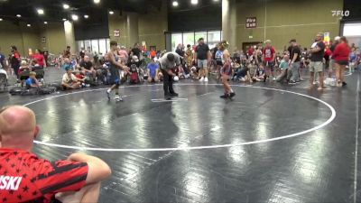 95 lbs Round 4 (6 Team) - MAX LINDQUIST, Fight Club vs Elijah Merritt, RWA