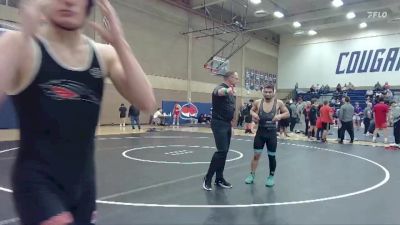 133 lbs Cons. Semi - Zachary Keinonen, Southern Oregon vs Orion Madrigal, Clackamas Unattached