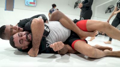 Gilbert Burns Trains MMA Grappling