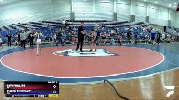 67 lbs Round 3 - Levi Phillips, MI vs Macoy Morency, OH