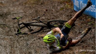 Crash Compilation: Vlaamse Druivencross Overijse Nearly Takes Out Mathieu Van Der Poel, Downs Others