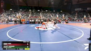 4A-126 lbs Cons. Round 3 - Tripp Vigil, Central vs Wyatt Horner, Natrona County